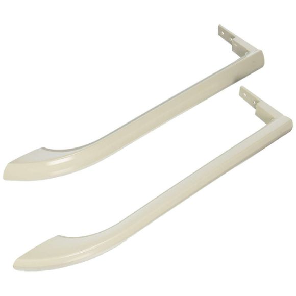 Picture of OEM Frigidaire Refrigerator Freezer Bisque Handle Set 242059505